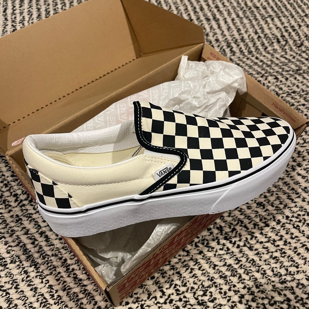 Checkered Vans